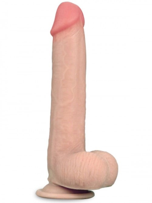 LoveToy Sliding Çift Katmanlı Realistik Dildo 23 cm 2