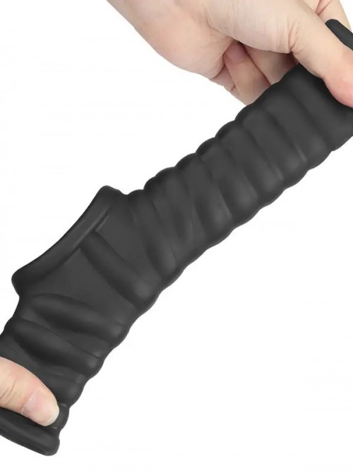 LoveToy Vibrating Wave Knights Ring Testisli Penis Kılıfı Ek Resim