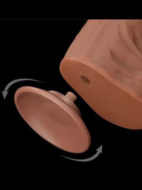 LoveToy 14” Sliding Skin Dual Layer Çift Katmanlı Dev Dildo 36 cm 5