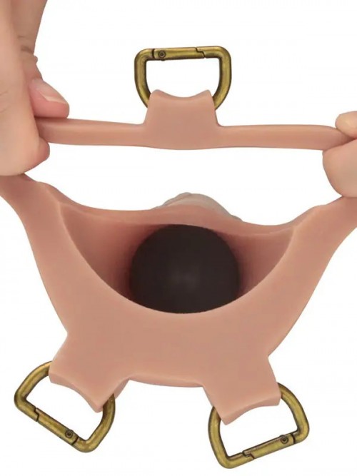 LoveToy Ingen 10” Enhanced Set L/XL/2XL İçi Boş Belden Bağlamalı Penis 23.6cm Ek Resim