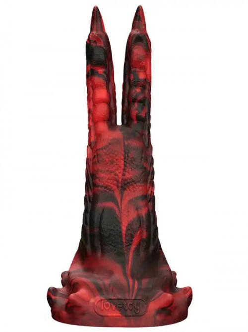 Lovetoy Savage Charm Double Claw Şarjlı Titreşimli Monster Dildo