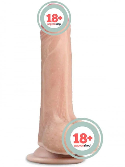 LoveToy Sliding Çift Katmanlı Realistik Dildo 17.5 cm