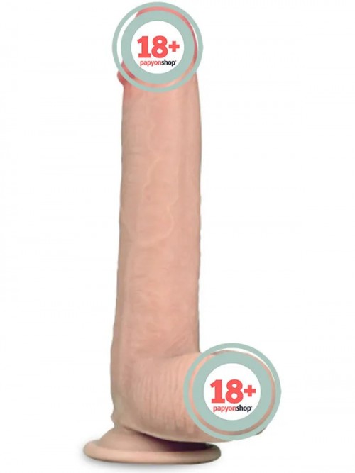 LoveToy Sliding Çift Katmanlı Realistik Dildo 23 cm