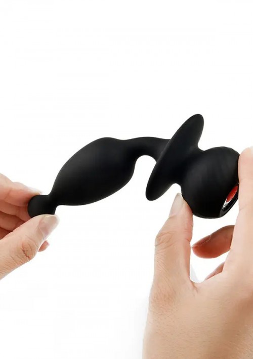 Magic Bunny Tavşan Kuyruğuna Sahip Telefon Kontrollü Eğlenceli Anal Plug Ek Resim