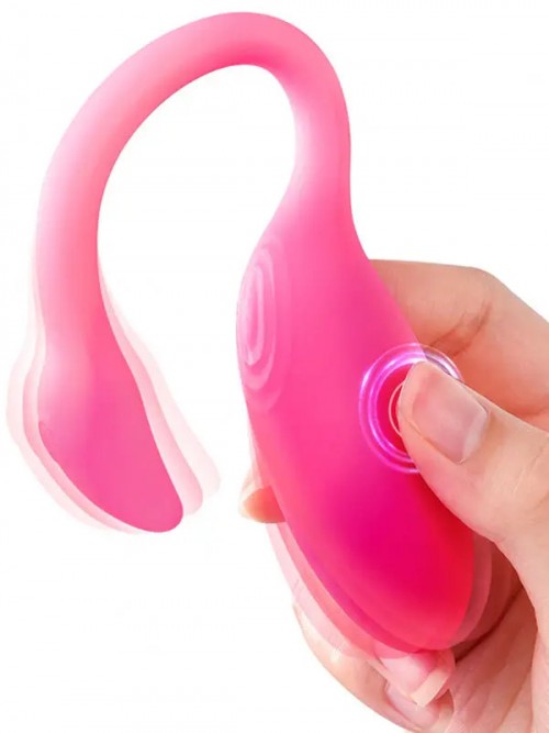 Magic Flamingo Max Çiftler için Giyilebilir Telefon Kontrollü Vibratör 3