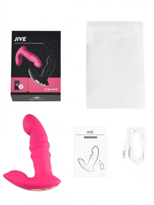 Magic Motion Jive Telefon Kontrollü  İtme Özellikli Vibratör Ek Resim