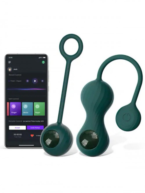 Magic Motion Crystal Duo Uygulama Destekli Titreşimli Kegel Seti