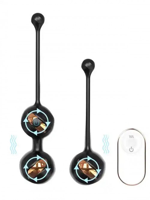 Anal ve Vajinal Kullanım için Uzaktan Kumandalı Şarjlı Aşk Topları