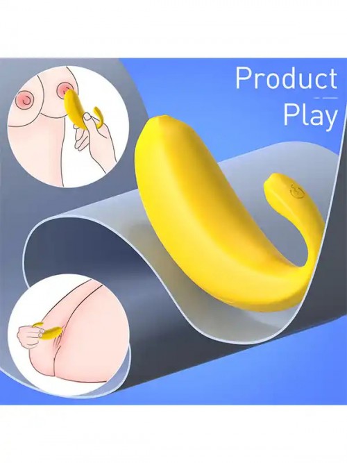 Banana App Telefon Kontrollü ve Uzaktan Kumandalı Vibratör Ek Resim