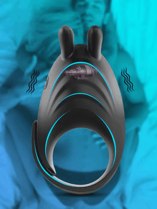 Boyutu Ayarlanabilir 7 Fonksiyonlu Şarjlı Penis Halkası 2