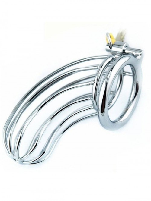 Çelik Kafes Chastity Devices Penis Kilidi 2