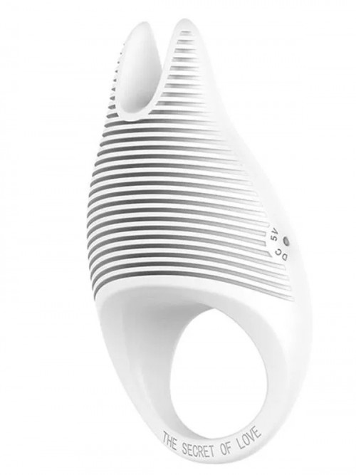 Diablo Şarjlı Titreşimli Led Işıklı Penis Halkası 2