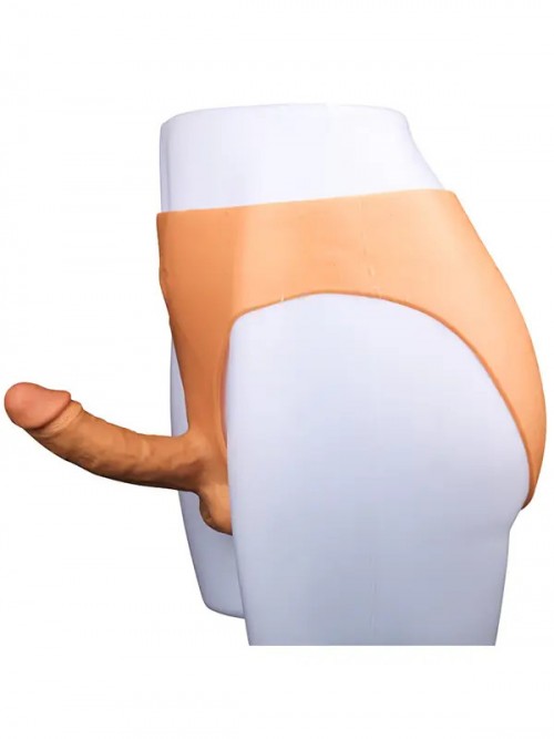 Giyilebilir İçi Dolu Gerçekçi Silikon Dildo 2