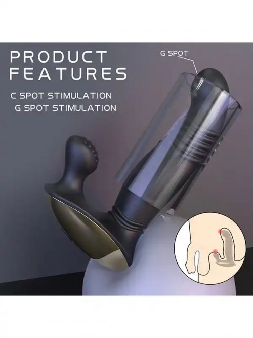 Horus-RCT İleri Geri Hareketli Şarjlı Uzaktan Kumandalı Giyilebilir Anal Vibratör 6