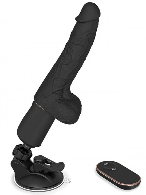 Isıtmalı İleri Geri ve Dönme Hareketli Şarjlı Uzaktan Kumandalı Vantuzlu Sex Makinesi 4