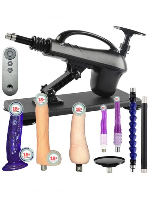 NOXXX 3XLR Vantuz Adaptörlü Uzaktan Kumandalı Seks Makinesi