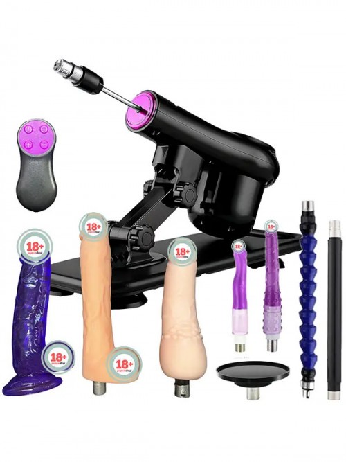 NOXXX 3XLR Vantuz Adaptörlü Uzaktan Kumandalı Sex Makinesi