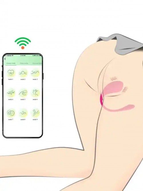 NOXXX Çiftler için Giyilebilir Telefon Kontrollü Vibratör 3