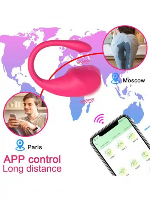 NOXXX Çiftler için Giyilebilir Telefon Kontrollü Vibratör Ek Resim
