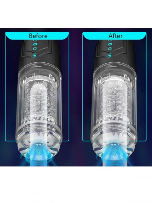NOXXX CycloPulse Dönme ve Emiş Modlu Şarjlı Mastürbatör 6