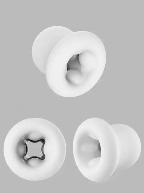 NOXXX Dragon Kiss Emmeli Şarjlı Titreşimli Güçlü Kupa Mastürbator Ek Resim