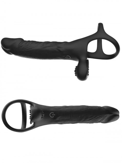 NOXXX DualDrive Uzaktan Kumandalı Çift Penetrasyonlu Penis Halkası ve Klitoris Uyarıcı Vibratör 6