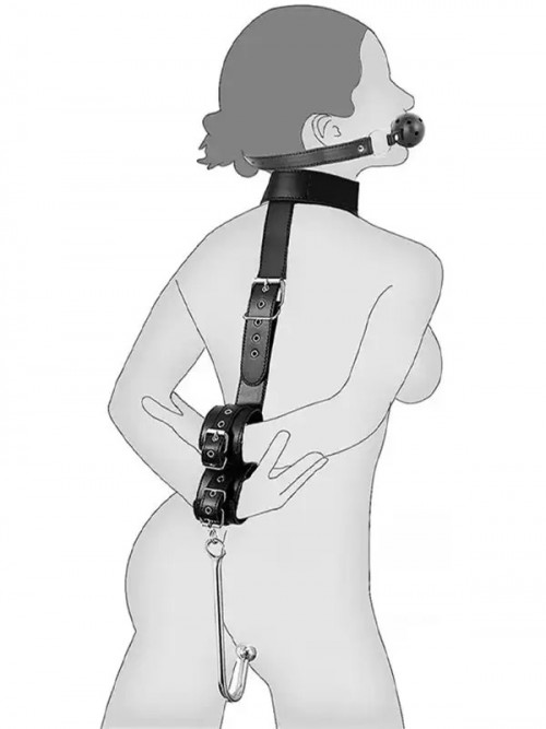 NOXXX Fetish Art Ağız Toplu Anal Kancalı Esaret Seti 2