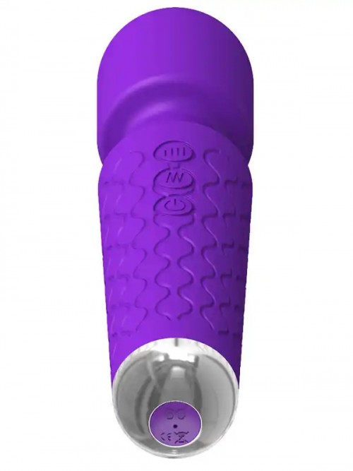 NOXXX Güçlü Şarjlı Wand Masaj Vibratörü 28 Fonksiyonlu Mor 4