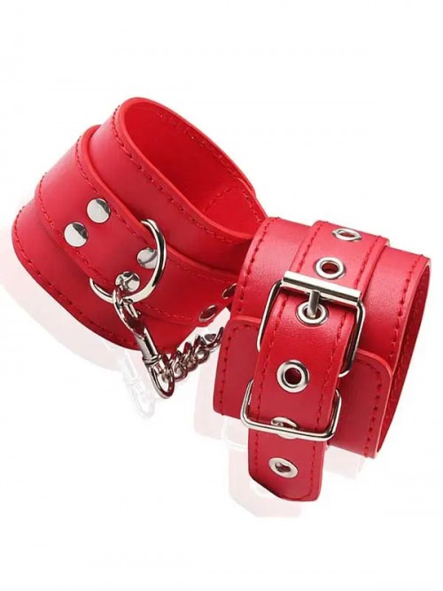 NOXXX LIMITLESS Deri El Kelepçesi Kırmızı 2