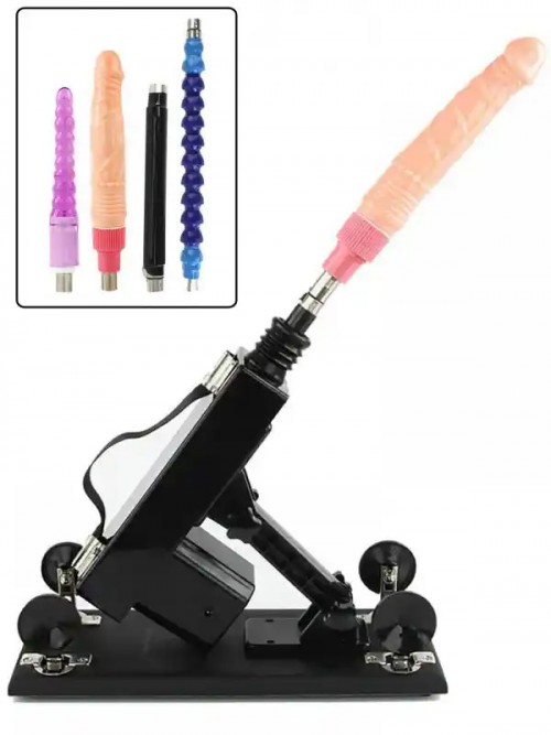 NOXXX Machine Gun Vantuzlu İleri Geri Hareketli Seks Makinesi 2