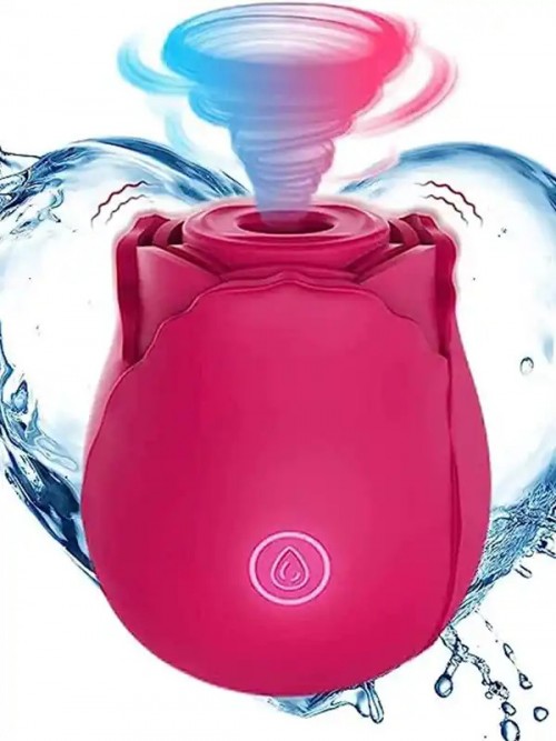 NOXXX Rose Kadınlar için Titreşimli Vakumlu Klitoral Gül Vibratör 3