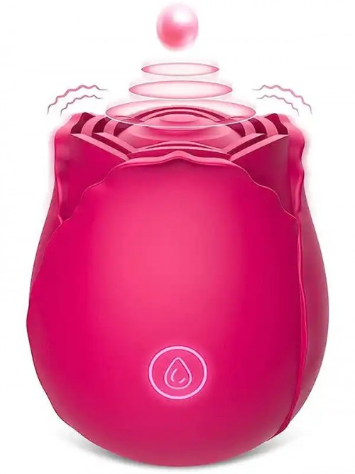 NOXXX Rose Kadınlar için Titreşimli Vakumlu Klitoral Gül Vibratör 2