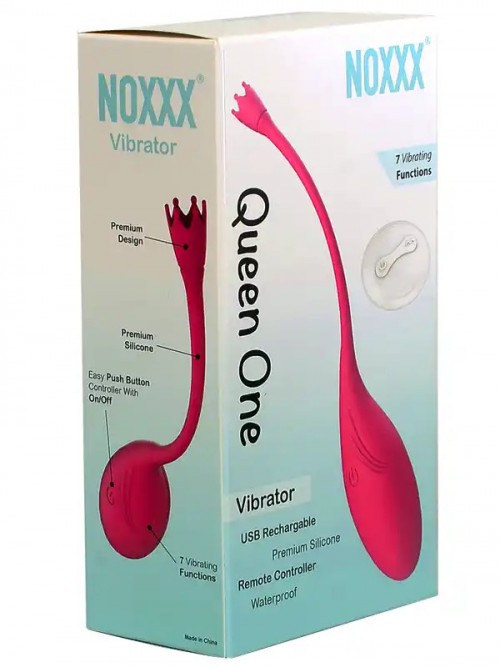 NOXXX Queen One Şarjlı Giyilebilir Çiftler İçin Uzaktan Kumandalı Vibratör Ek Resim