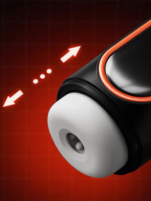 NOXXX ThrustJet İleri Geri Hareketli Emiş ve Ses Özellikli Mastürbatör 5