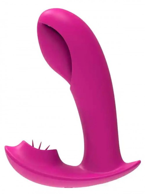 NOXXX Titreşimli ve Dil Sitimilasyonlu Uzaktan Kumandalı Şarjlı Vibratör 2