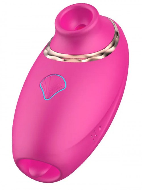 NOXXX Vakum Dalgalı ve Dil Özellikli Şarjlı Titreşimli Orgazm Vibratörü 5