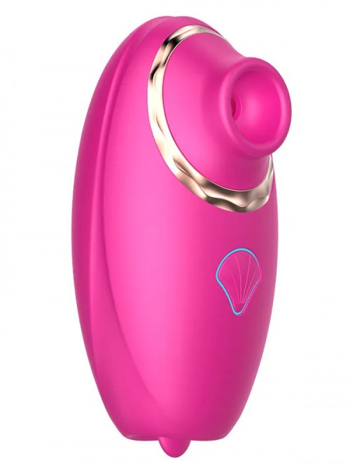 NOXXX Vakum Dalgalı ve Dil Özellikli Şarjlı Titreşimli Orgazm Vibratörü Ek Resim