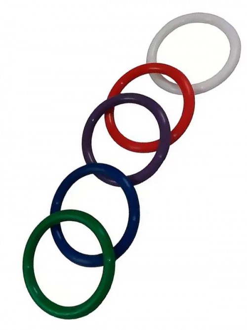 RainBow Pleasure 5’li Renkli Halka Seti 3