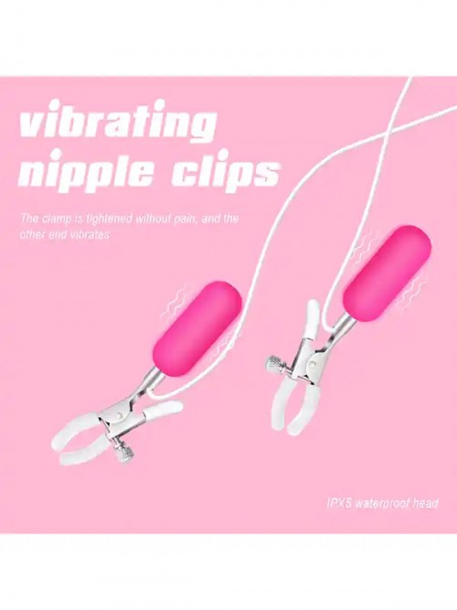 Rice Cake Titreşimli Göğüs Klipsi 4