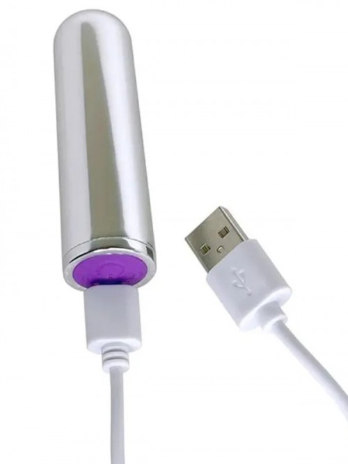 Şarjlı Ultra Güçlü Mini Bullet Vibratör 7.5 cm 2