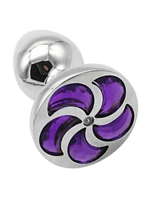 NOXXX Steel Metal Jeweled Taşlı Çelik Anal Plug 11 cm 2