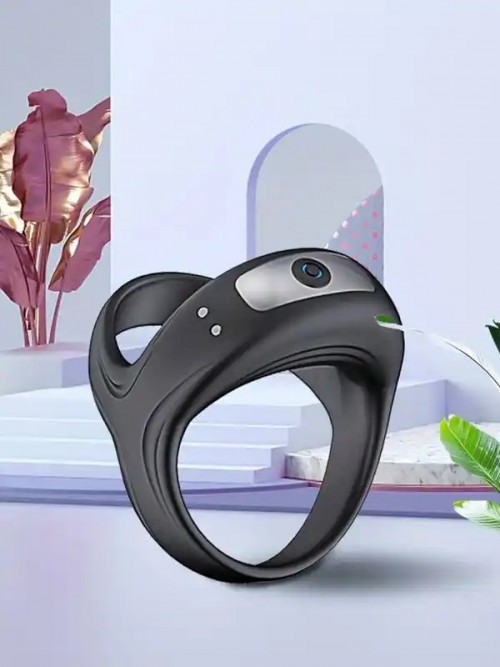 NOXXX Titreşimli Şarjlı 10 Fonksiyonlu Testis ve Penis Halkası Ek Resim