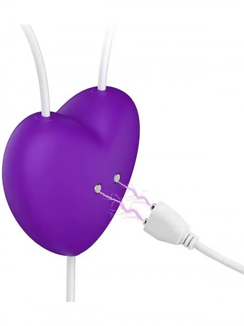 Titreşimli Şarjlı Vajina ve Göğüs Klipsi 3’lü 2