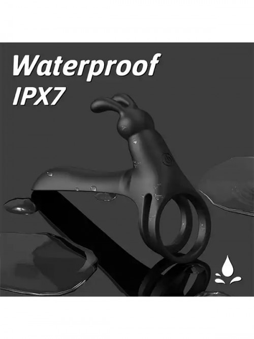 Tusky Şarjlı Titreşimli Penis Halkası Ek Resim