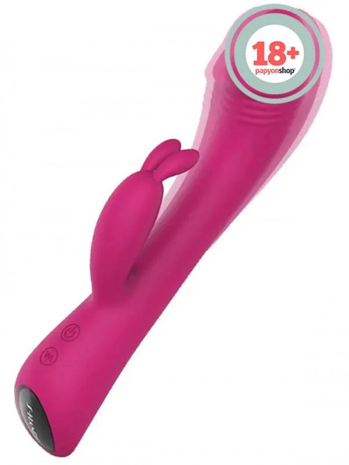Baby Bunny Ultra Güçlü Şarjlı Titreşimli Tavşan Vibratör 22 cm