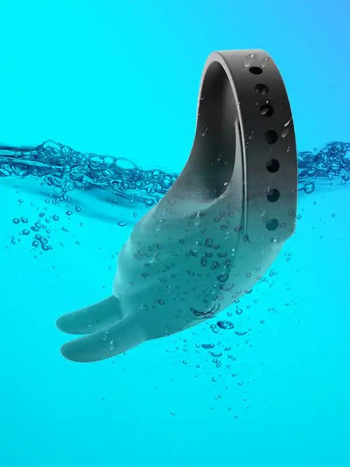 Boyutu Ayarlanabilir 7 Fonksiyonlu Şarjlı Penis Halkası 4