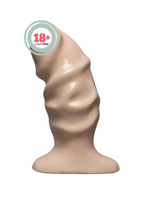 NOXXX Vantuzlu Boğumlu Realistik Anal Plug 11 cm Ten Rengi