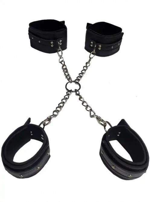 El Ayak Zincirli Esaret Seti Siyah