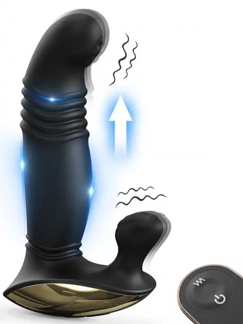 Horus-RCT İleri Geri Hareketli Şarjlı Uzaktan Kumandalı Giyilebilir Anal Vibratör