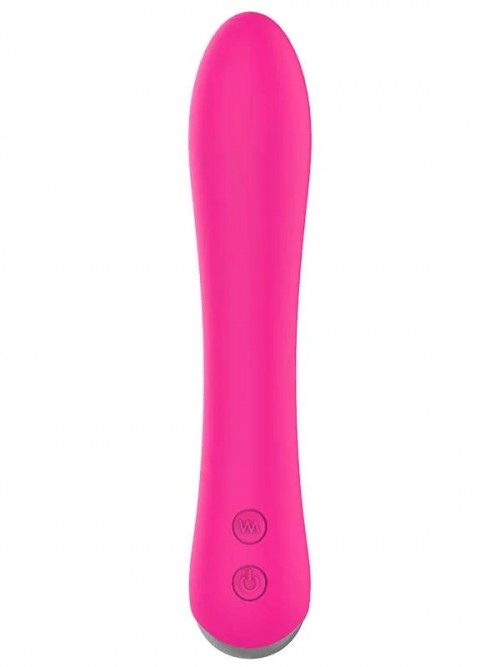 Isıtmalı Güçlü Şarjlı Titreşimli Esnek Silikon Vibratör 17.5 cm 4